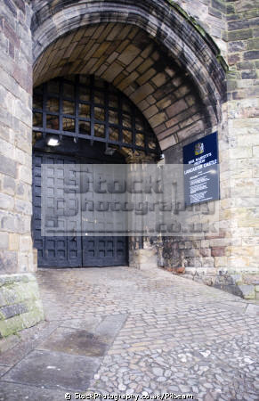 Lancaster Castle Prison. lancaster prison entrance