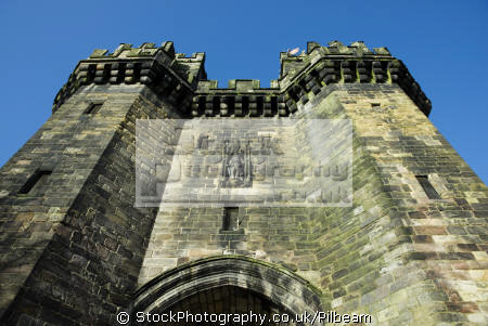 Lancaster Castle Prison. lancaster castle entrance