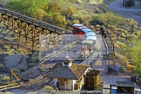 calico ghost town train